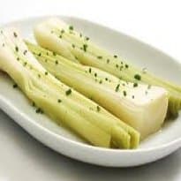 Alho-poró assado light