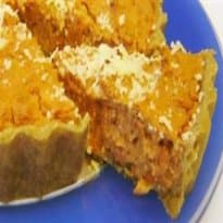 Torta suflê com legumes