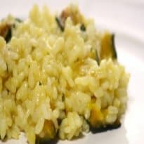 Risoto de abóbora e sálvia