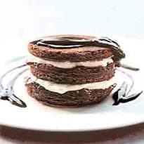 Brownie de Chocolate em Camadas