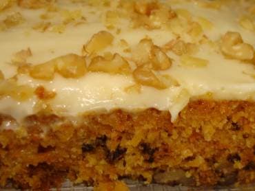 Bolo de Cenoura no Estilo Americano