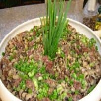 Salada de Fradinho com Linguiça