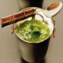 Creme de Agrião com Sagu