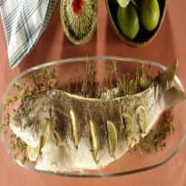 Peixe ao Forno com Molho Verde