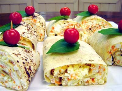 Wrap de ricota