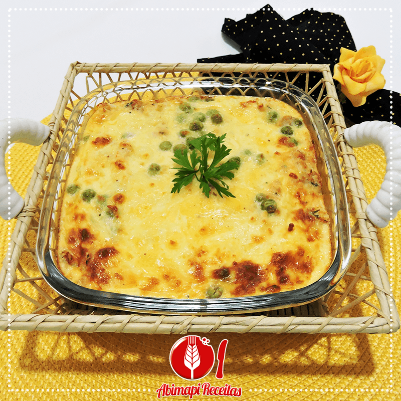 Torta Cremosa de Pão de Forma