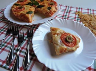 Pizza de Macarrão