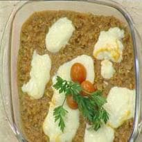 Carne moída com requeijão