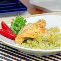 Filé de Frango com Uvas