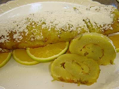 Rocambole Português de Laranja