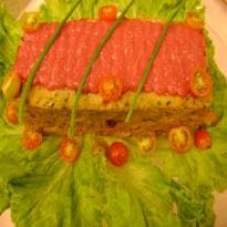 Bolo de Carne de Peru