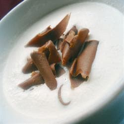 Chocolate quente branco