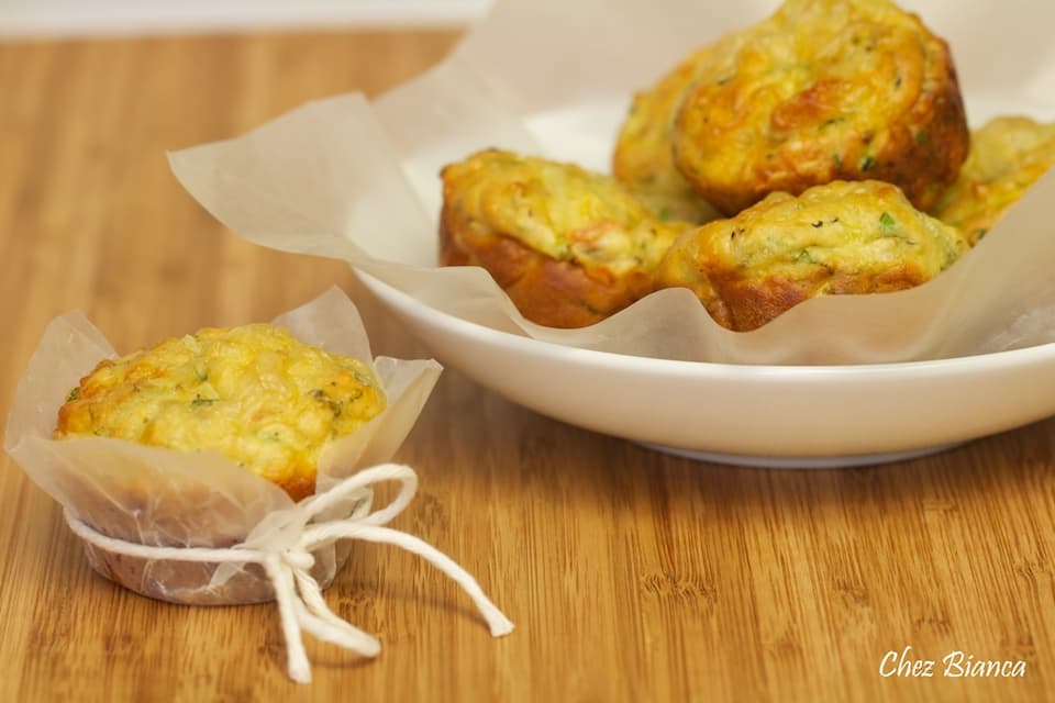 Muffins de abobrinha