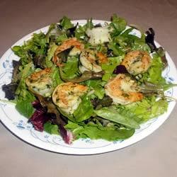 Camarão ao coentro e limão