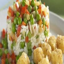 Arroz à Grega com Mussarela