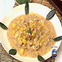 Porco Atolado na Mandioquinha da Ana Maria