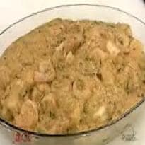 Bobó de camarão no prato