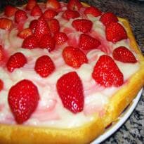 Torta de Morango Light-Diet