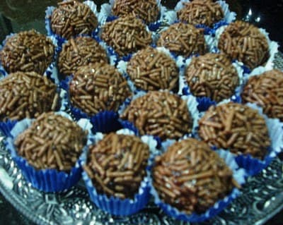 Brigadeiro de Leite Condensado de Arroz