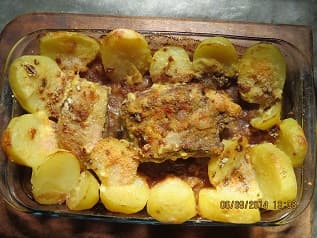 Lombo Assado com Batatas