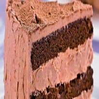 Bolo de Chocolate Meio Amargo