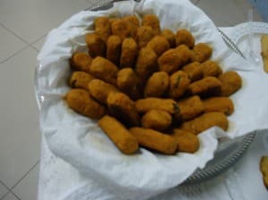 Croquete de Castanha de Caju