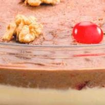 Semifredo de Creme e Chocolate