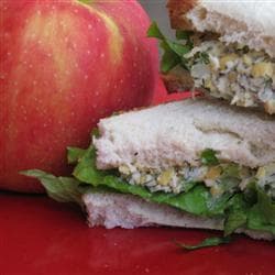 Recheio de grão de bico para sanduíches