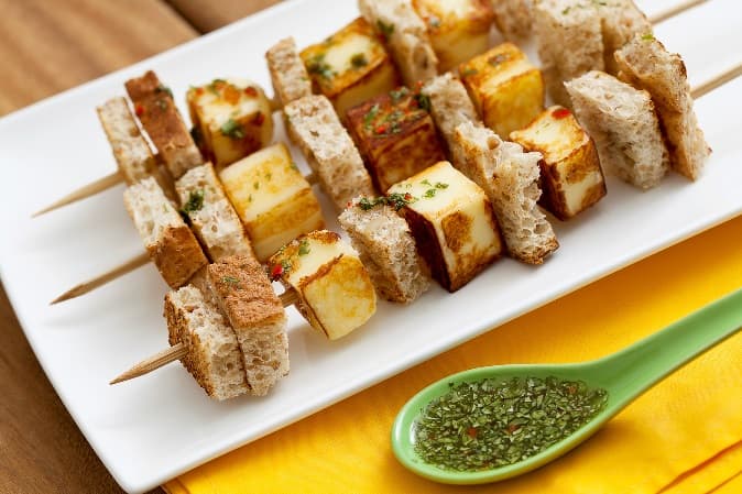 Aperitivo de Queijo Coalho