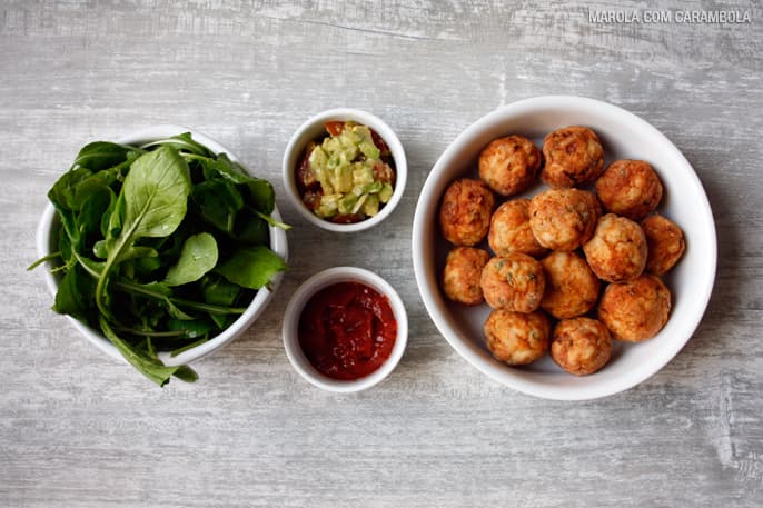 Almôndegas de Frango