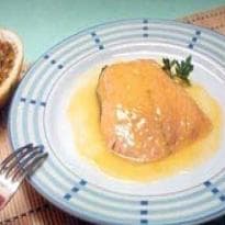 Salmão ao Molho de Maracujá