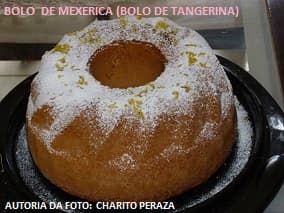 Bolo de Mexerica  (bolo de tangerina)