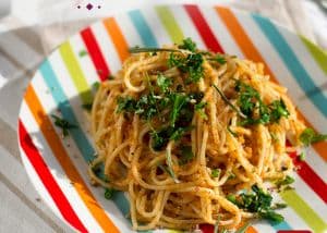 Espaguete com Ervas Finas