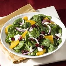 Salada de Espinafre com Hortelã