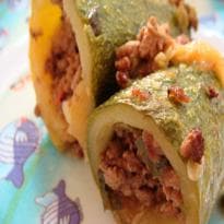 Abobrinha Recheada de Panela