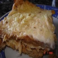 Torta de Frango com Pão de Forma