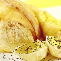 Salada de frutas fritas