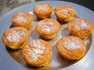 Muffins de cenoura