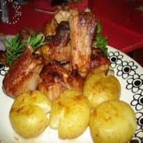 Costelinhas de porco ao forno