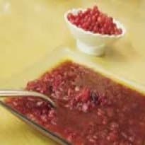 Molho de Groselha com Anchovas