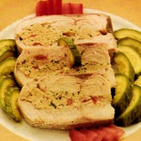 Peixe Assado Recheado