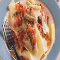 Lasanha com Alcachofra