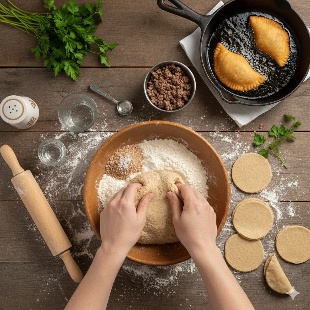 Massa de Pastel Integral