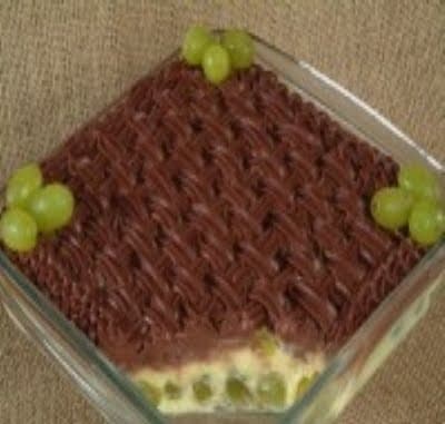 Bombom Aberto com Uvas