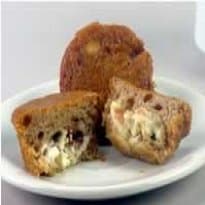 Muffin de Morango e Cream Cheese