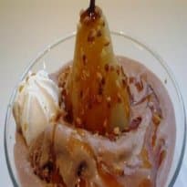 Pêras com Chocolate