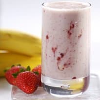 Vitamina de Iogurte Com Frutas