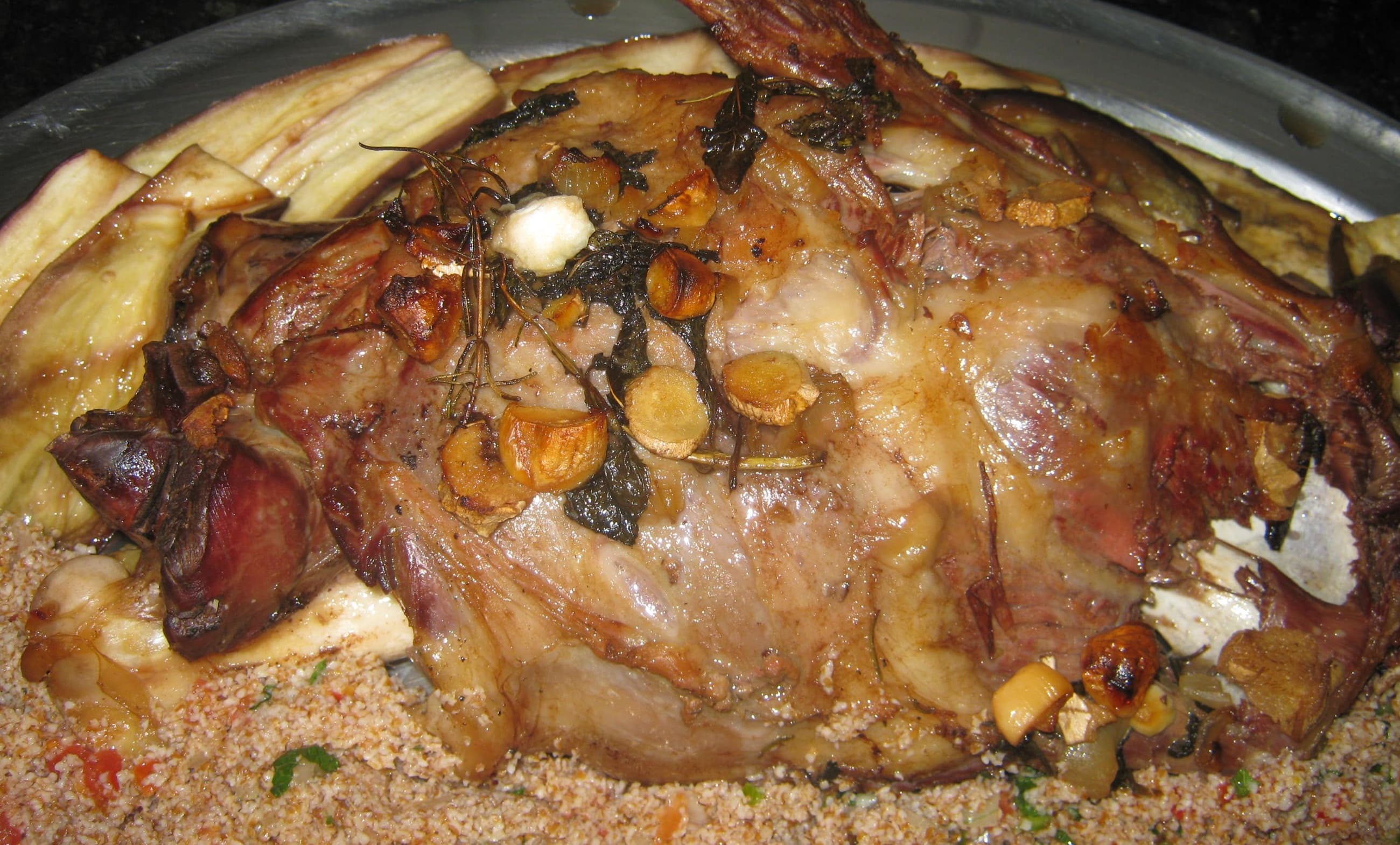 Pernil de Cordeiro na Cerveja