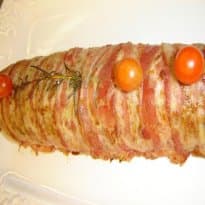 Carne moída de forno