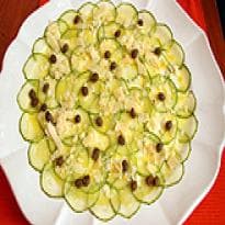 Carpaccio de abobrinha